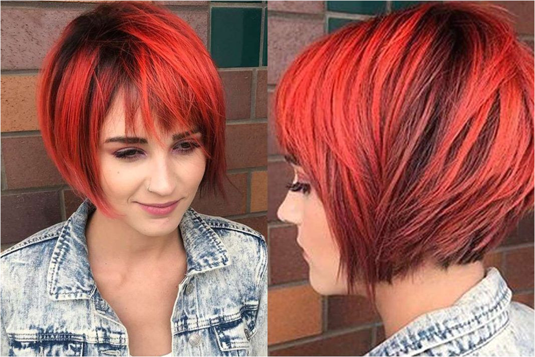 Short Hairstyles Red And Black Picture Gallery