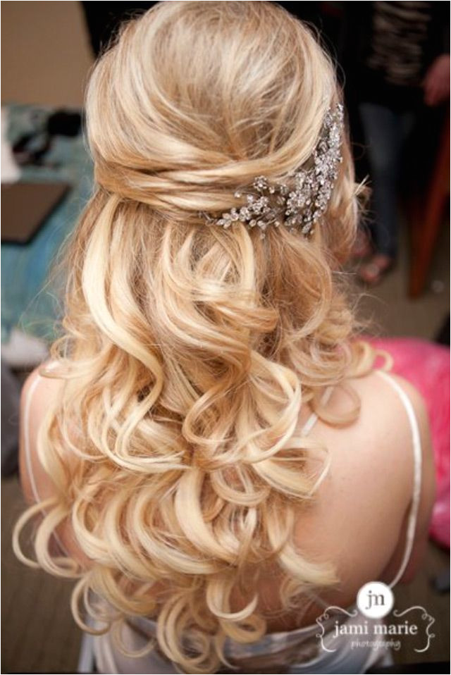 15 Fabulous Half Up Half Down Wedding Hairstyles Wedding Hair Pinterest