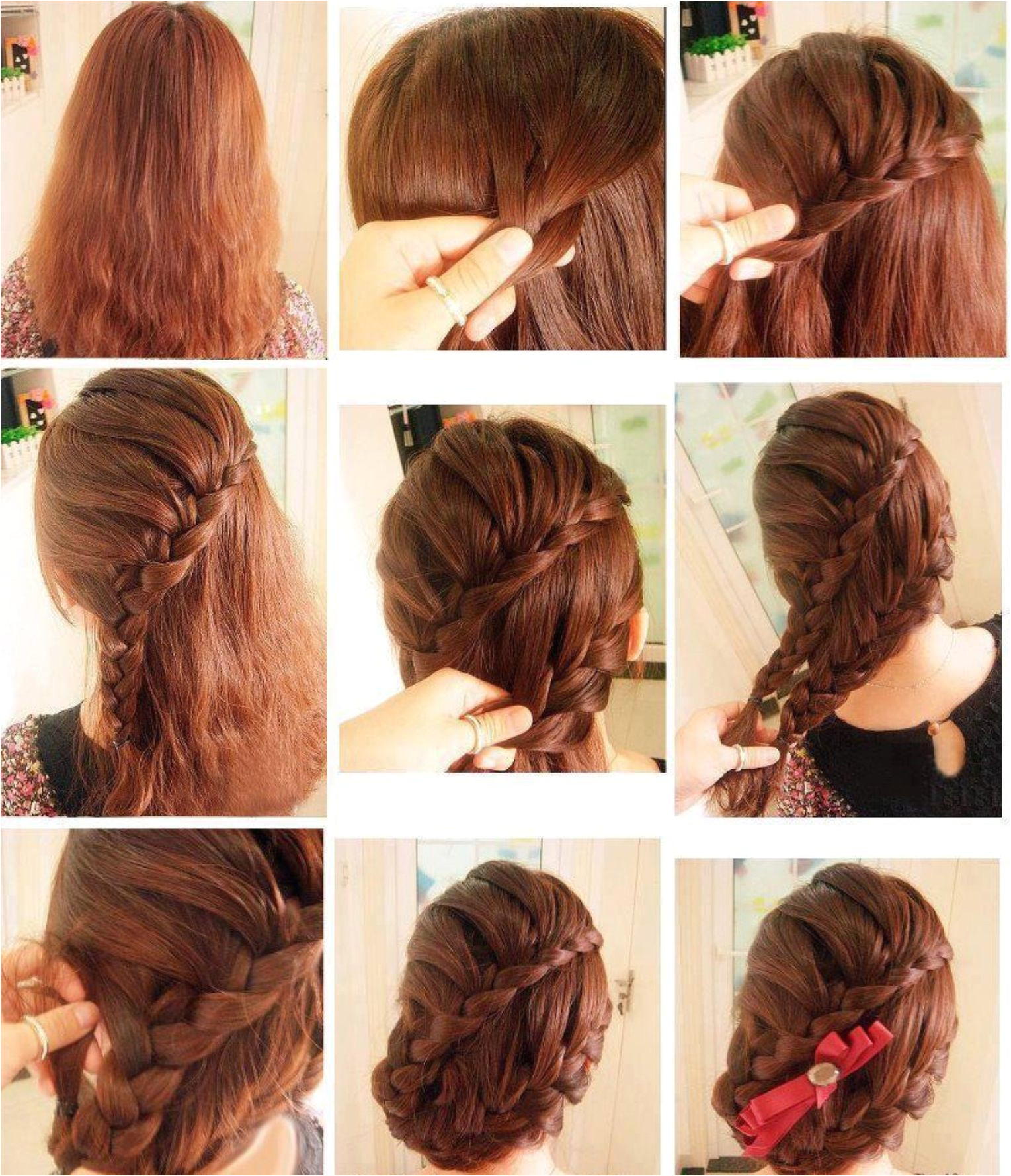 Imagine if you are about to attend a party or some special event like wedding and you are short of time to visit hairdresser Latest Long Hair step by step