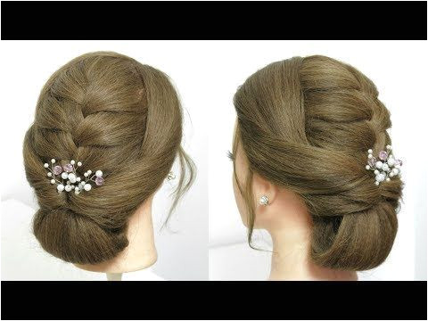 Easy Everyday Hairstyle Simple Party Updo For Long Hair Tutorial QuickHairstyleTutorials
