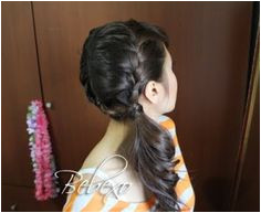 double french braid bebexo2 Side Ponytail Hairstyles Diy Hairstyles French Braid Ponytail Side Ponytails Simple