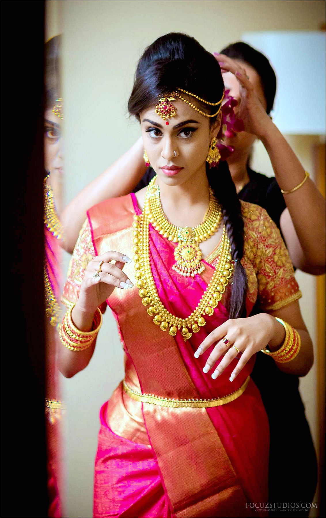 Simple and elegant south Indian bride Thoughts