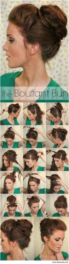 11 Tutoriels Puff Hairstyle étape par étape pour les filles in nnes etape filles