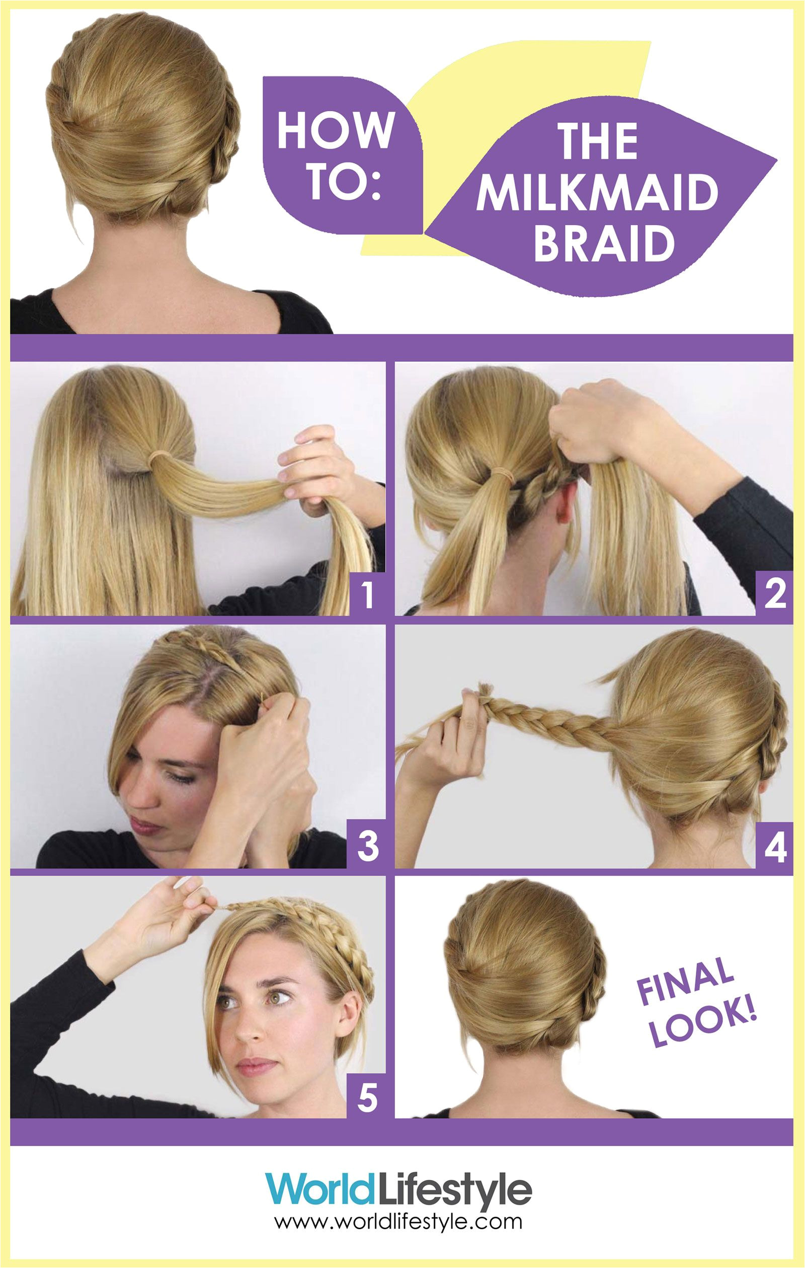 How to do an easy milkmaid braid with hair guru Sasha Coefield