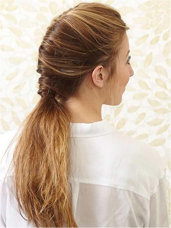 Added texture and salt spray keep this French twisted ponytail from looking too proper It s the perfect casual chic style to rock a…