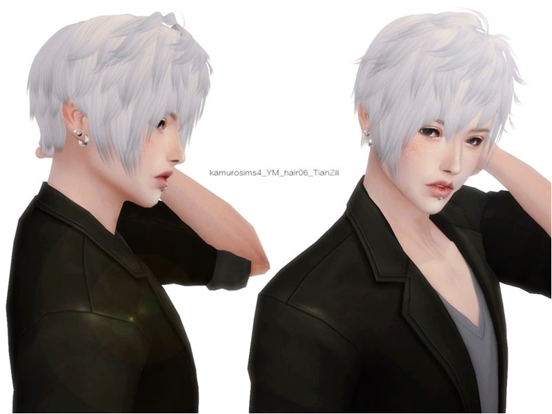 12colors Found in TSR Category Sims 4 Male Hairstyles
