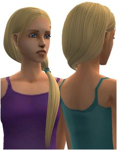 Long Sides Side Ponytails Download Hair Sims 2 Hair Long A Mom Hairstyles Mothers