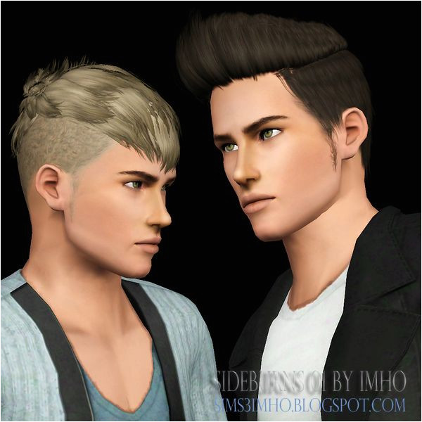 Sideburns 01 by IMHO Sims 3 Downloads CC Caboodle
