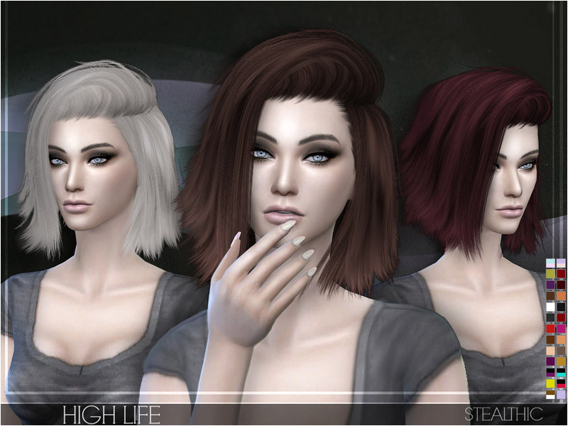Sims 4 Cc Hair Elegant the Sims 4 Hairstyles Free Downloads Sims 4 Cc Hair