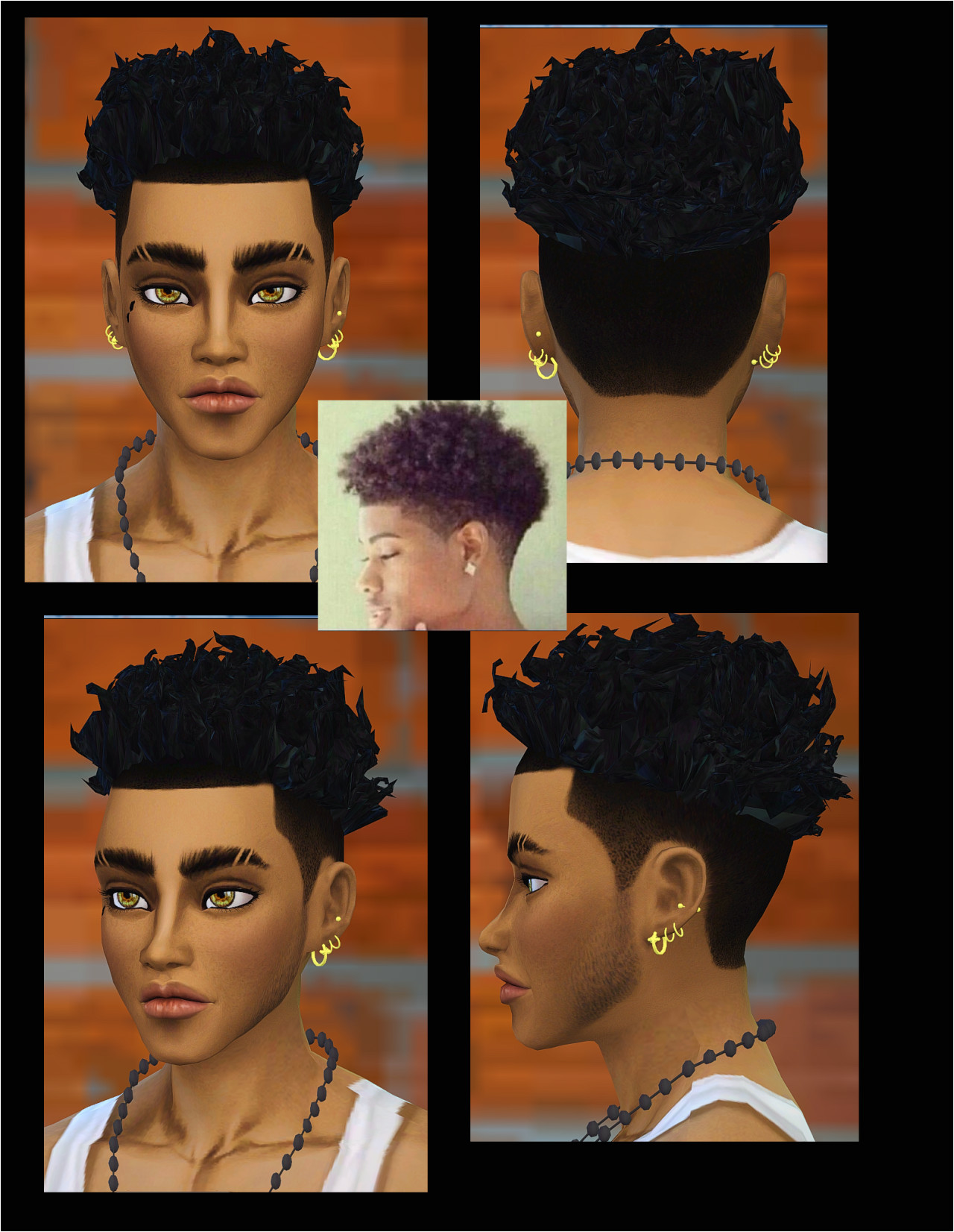 blvck life simz “ bebebrillits4cc “ SIMS 4 CURLY HAIR another curly hair requested i used this hairstyle by Kiara as a basick mesh IM TAKING REQUEST S