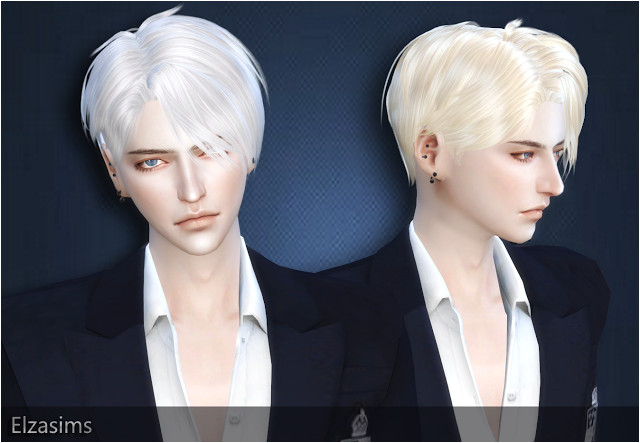 Sims 4 CC s The Best Male Hair by Elzasims