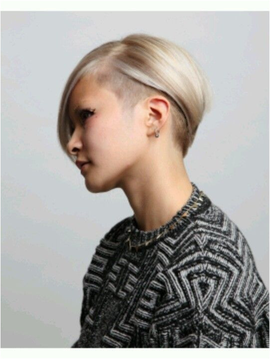 I like this bob undercut it relieves some thin but heavy hair