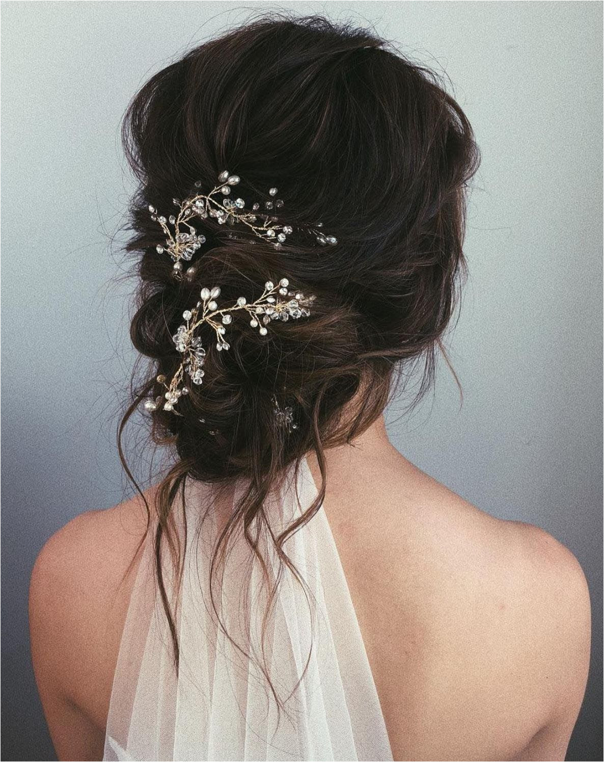 A hairpiece is all you need to take your messy bun from dressed down to dressed up