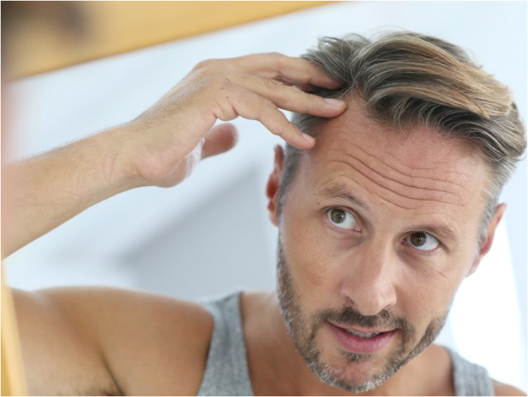 If you have thinning hair avoid using hair products that are too oily or heavy