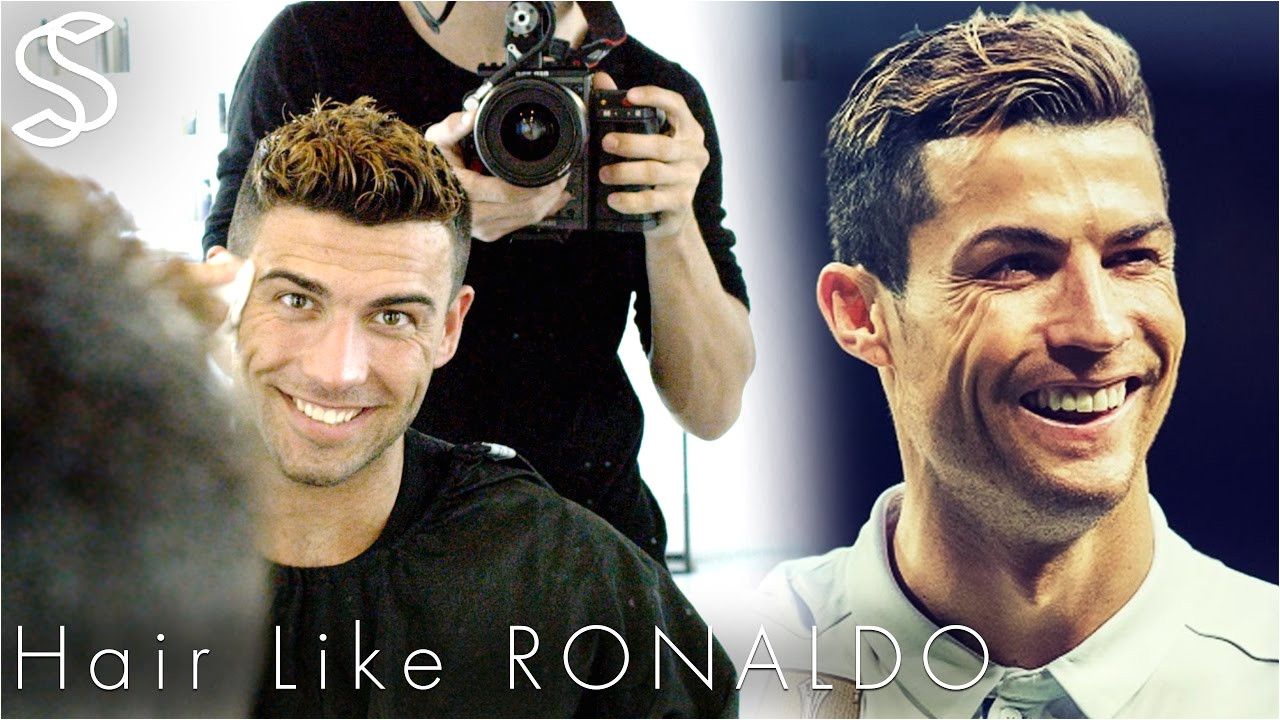Cristiano Ronaldo hairstyle 2017 & short summer haircut with color for men