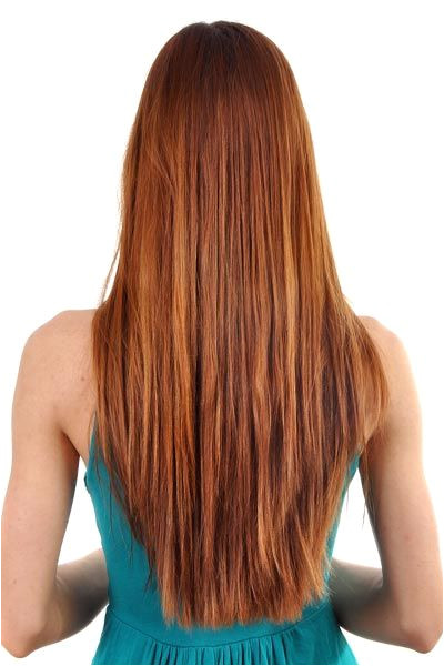 V shaped Back Ideas for Straight and Wavy Hair V ariations