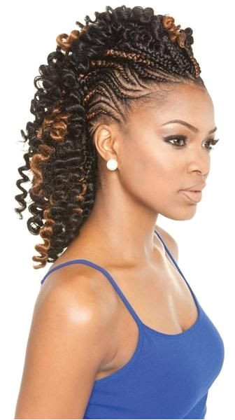 ISIS A Fri Naptural Definition Braid shorthairstylesforblackwomen