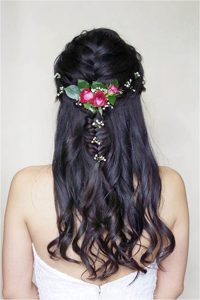 36 Rustic Wedding Hairstyles final Pinterest