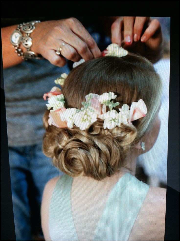 Wedding Hairstyle for Girls Beautiful Wedding Hair Flower New Media Cache Ak0 Pinimg 736x 0b 0d