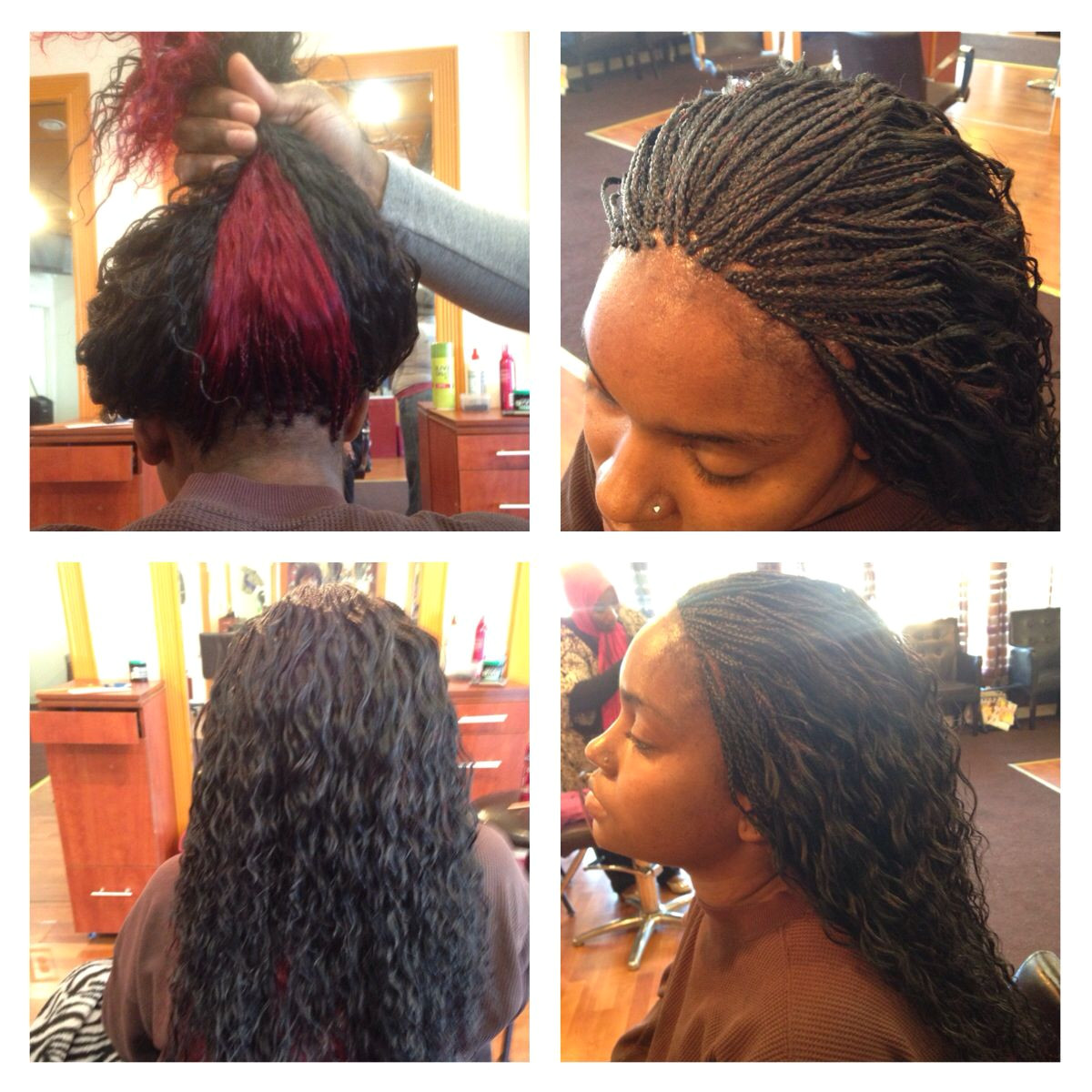 Wet n wavy MicroBraids Mannequin Hair Braiding & Weaves 404 702 6995