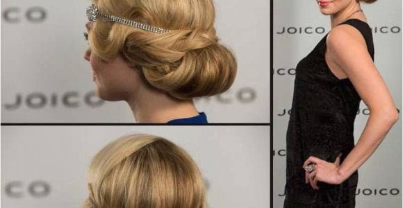 1920s Hairstyles Buns Cute 1920 1930s Hairstyle Great for Weddings or A Night Out