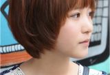 2019 Hairstyles Korean Sweet Layered Short Korean Hairstyle Side View Of Cute Bob Cut In