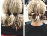 3 Easy Hairstyles for Short Medium Hair Updo for Shoulder Length Hair … Lori