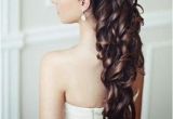 5 Curly Wedding Hairstyles I Think My Hair Would Be Long Enough for This by September if I Don