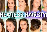 5 Fast Heatless Hairstyles for School 5 Fast Heatless Hairstyles for School New Hairstyle for Short Hair