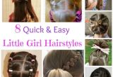 8 Quick and Easy Hairstyles 8 Quick and Easy Little Girl Hairstyles Kid Hair Ideas