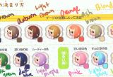 Acnl Hairstyle Colours Acnl Hair Color Guide