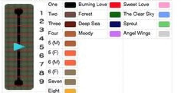 Acnl Hairstyle Colours Acnl Hair Color Guide