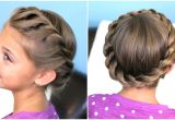 American Girl Hairstyles Youtube How to Create A Crown Twist Braid