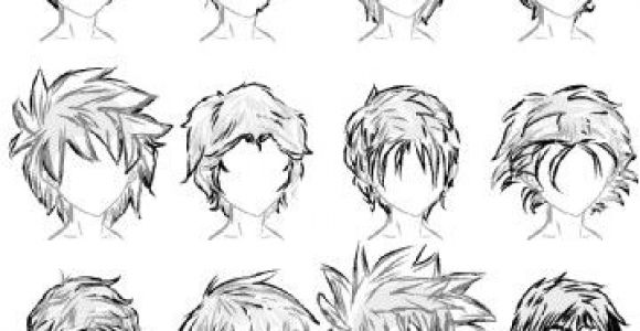 Anime Boy Hairstyles Drawings 20 Male Hairstyles by Lazycatsleepsdaily On Deviantart