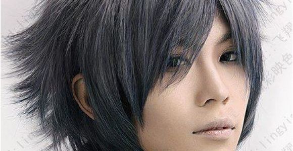 Anime Haircut Hairstyles Black Gray Hair Google Search Hair In 2019