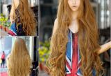 Anime Hairstyle Wig Super Long 100cm Full Wigs Fashion Cosplay Costume Hair Anime Wavy