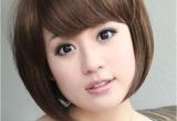 Asian Chin Length Hairstyles Hairstyle for Round Chubby asian Face Hair Pic