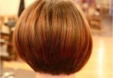 Back View Of Graduated Bob Haircut Wedge Hair Back View