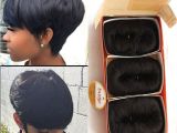 Black Hairstyles 27 Piece Weave Free Shipping 27 Pieces Short Hair Weave with Free Closure 27 Piece