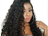 Black Hairstyles Lace Wigs Amazon Hexuan Density Curly Wigs Lace Front Human Hair