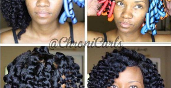 Black Hairstyles No Heat No Heat Curl formers Love My Natural Hair