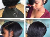 Black Hairstyles Razor Cut Bob Silk Press and Cut Short Cuts In 2019 Pinterest