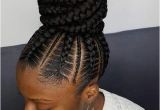 Black Hairstyles Twists Updos Stunningly Cute Ghana Braids Styles for 2018 Beauty