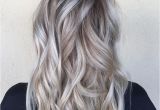 Blonde Hairstyles Colors Highlights Od Dark Hair with Silver Platinum Highlights