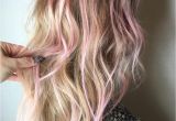 Blonde Hairstyles with Pink Highlights 40 Ideas Of Pink Highlights for Major Inspiration In 2018