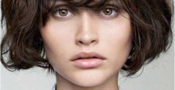 Bob Haircuts for Thick Hair with Bangs Layered Bob with Bangs for Thick Hair