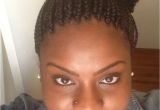 Box Braid Bun Hairstyles Box Braids In A Bun Hair & Beauty Pinterest