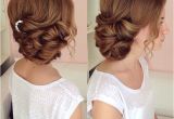 Bridesmaid Hairstyles Side Curls Side Swept Updo Draped Updo Wedding Hairstyles Bridal Hair Ideas