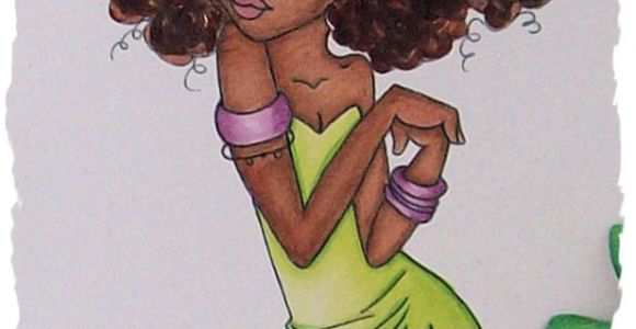 Cartoon Afro Hairstyles Natural Hair Style Nature Hair Pinterest