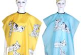 Cartoon Haircut Coupons Cartoon Dog Printed Kid Hairdressing Wrap Cape Waterproof Hair Salon